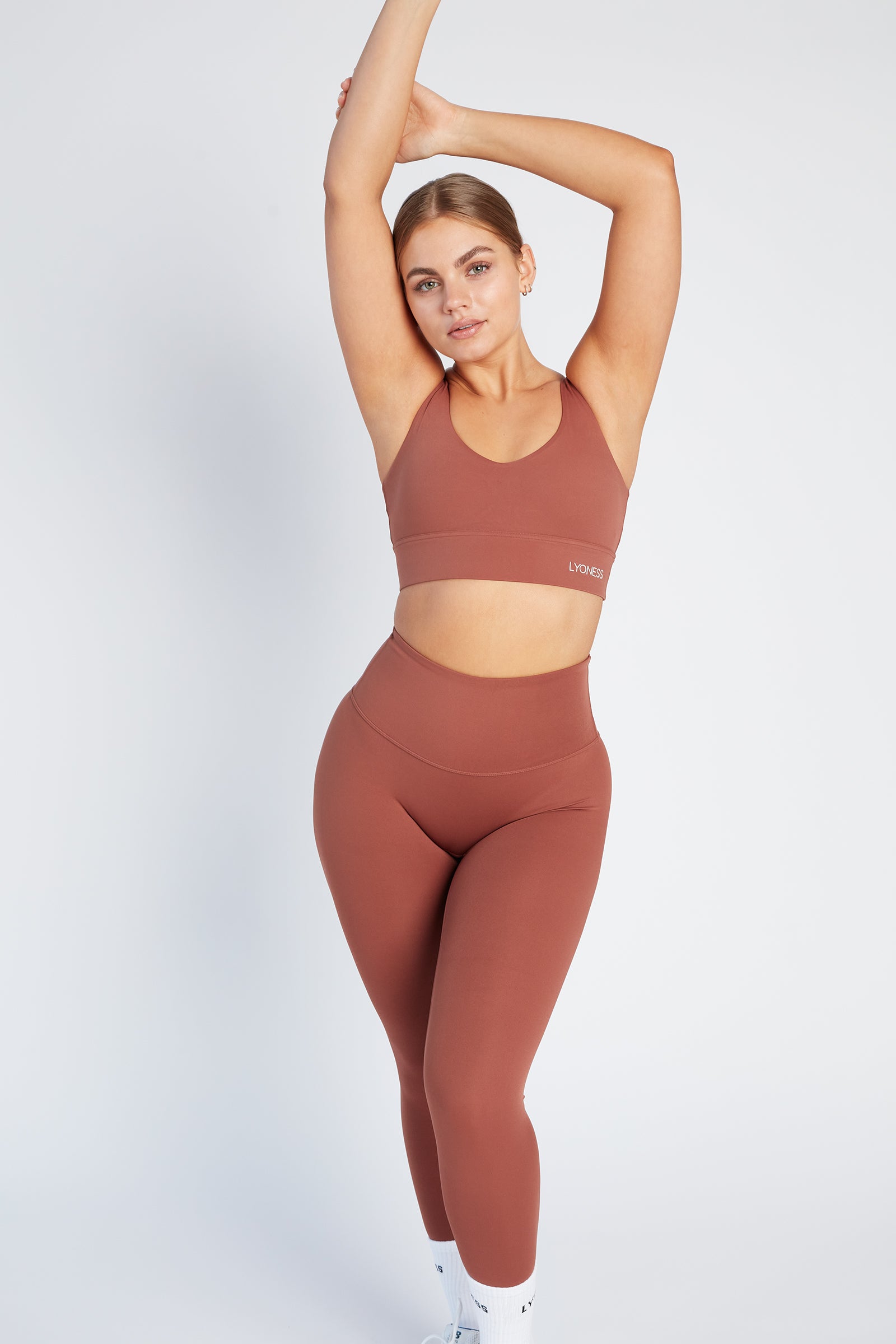 Empower Sports Bra - Rust