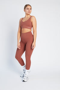 Empower Leggings - Rust