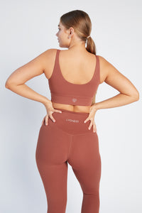 Empower Sports Bra - Rust