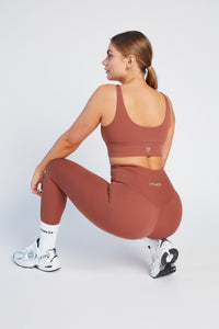 Empower Leggings - Rust